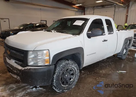 2012 Chevrolet Silverado 1500 Work Truck from USA, damaged, VIN 1GCRKPEA9CZ160244